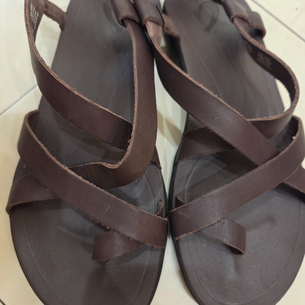 Olukai Upena Kona Coffee size 7
